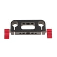 thumbnail image 1 of Tachiuwa Lightweight 15mm Rod Clamp For DSLR Camera Rail Standard Red, 1 of 9