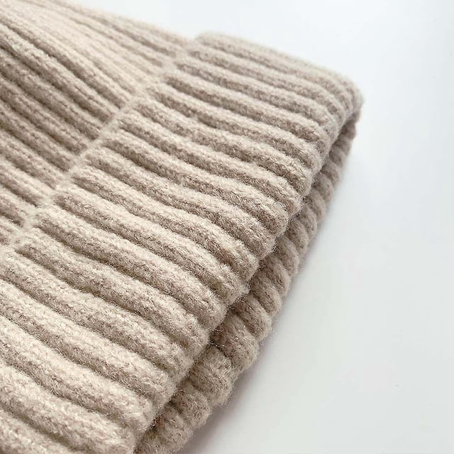 Gorros coreanos informales, gorro sencillo para mujer, gorro de punto, gorro de moda para niños, cálido para exteriores