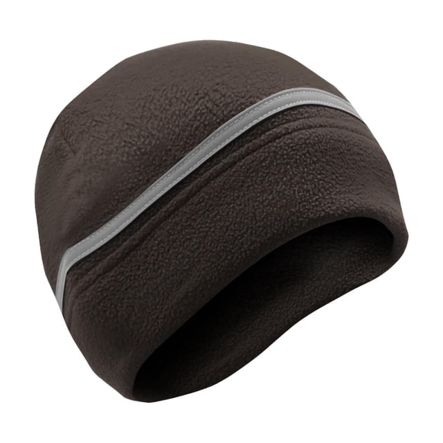 Gorro de lana reflectante, gorro de invierno, gorro térmico de seguridad de neón, gorro de para Snowboard, esquí, baloncesto, hombres y , negro