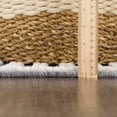 thumbnail image 3 of BoutiqueRugs Deron Contemporary Area Rug - Machine Washable - Gray, Off White - 3'3" x 5', 3 of 14