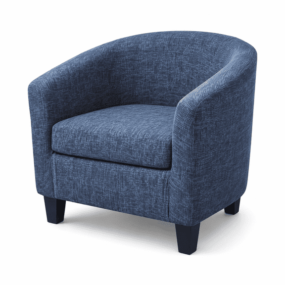 MORAVE 2 pack Printed Stretch Tub Chair Cover, Soft Velvet-Like Fabric Slipcover, Removable Washable Furniture Protector for Living Room Home Use