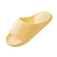 thumbnail image 2 of Miqool Womens Mens PVC Home Slippers Non Slip Soft Soled Slip On Sandals Indoor Outdoor Lightweight Bathroom Slides, 2 of 4