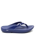 thumbnail image 2 of OOFOS OOlala Sandal, Navy - Women’s Size 8 - Lightweight Recovery Footwear - Reduces Stress on Feet, Joints & Back - Machine Washable, 2 of 7