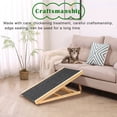 thumbnail image 3 of Recreational goods,Couch Bed Cat Stair Wooden Couch Bed Carpet Wooden Portable Adjustable Ramp Non Slip Wooden Slip Carpet 2/4 Ramp Pet Recreational Cat Couch Ramp Stair Couch Slip Carpet 2/4 Wooden, 3 of 6