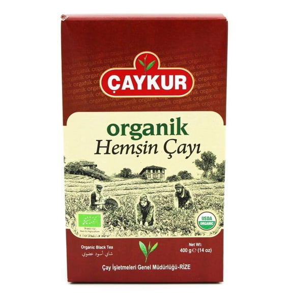 Caykur Organic Hemsin Turkish Tea in Box - 400g (14.1 oz)