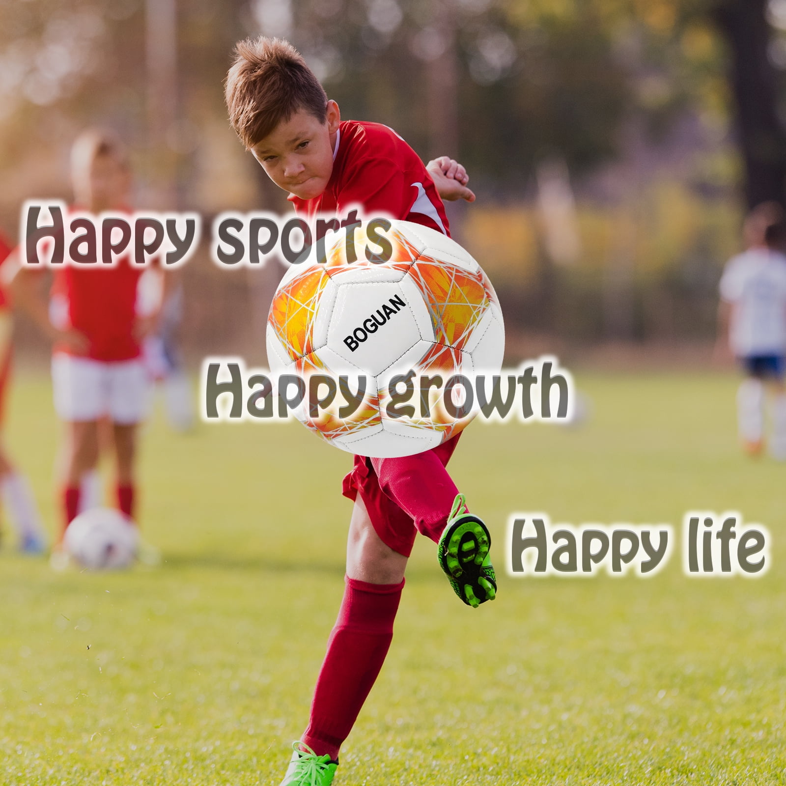 Soccer Ball Size 3 for Kids - Extra Pump and Net - Ball Toys for Interesting Patterns for Playing  Outdoor and Indoor - Perfect Gifts for Boys,Girls,Toddlers Age 3-8
