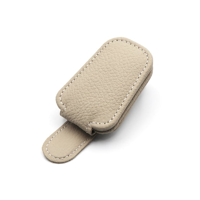Estuche para gafas de sol con Clip para coche Kenally Beige Type3 NO3