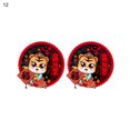 thumbnail image 2 of Neinkie 2Pcs /Set Chinese New Year Window Clings Spring Festival Decorations Tiger Year Window Decals Stickers for Home Restaurant Store Party Decor Ornaments, 2 of 2