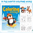 thumbnail image 2 of Libros para colorear Funrous Winter con crayones apilables, 24 juegos, 2 of 6