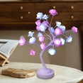 thumbnail image 4 of HOARBOEG New Screen Removable Valentine's Christmas Table Lamp RGB Simulation LED Rose Tree Lamp, 4 of 8