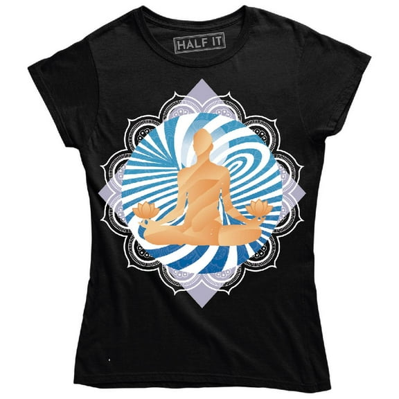 Funny Swirl Yoga Meditation Cool Exercise Workout Women's T-Shirt