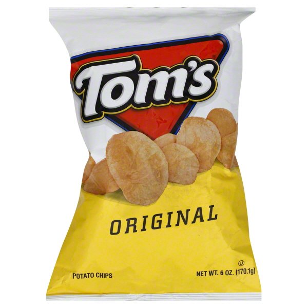 Tom's Original Potato Chips, 6 Oz.