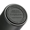 thumbnail image 4 of Cupture Stainless Steel Skinny Insulated Tumbler Cup with Lid and Reusable Straw - 16 oz (Jet Black), 4 of 13