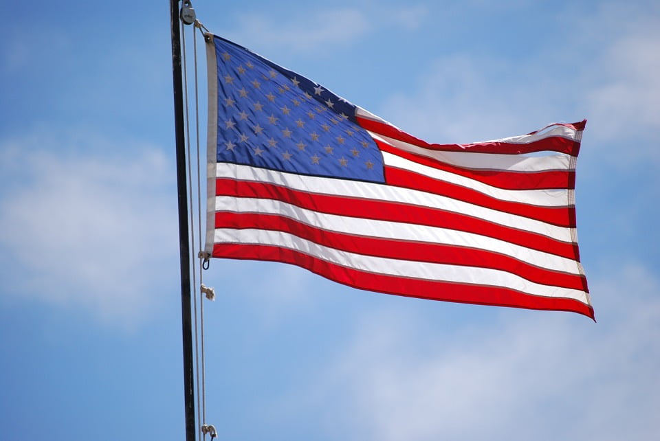 Peel-n-Stick Poster of Usa Us Flag United States Flag American Flag ...