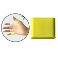 thumbnail image 1 of Manches de Doigt Silic Protector Wrap, Respirant, Absorbe le Jaune 23mm, 1 of 8