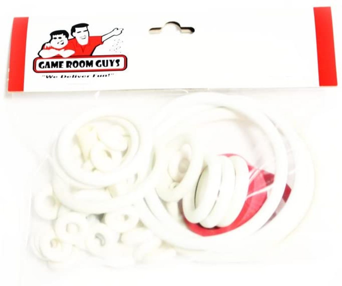 Complete Rubber Ring Replacement Kit For Star Trek: The Next Generation Pinball Machine - Includes Flipper, Playfield & Shooter Rings
