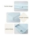 thumbnail image 3 of Frosted PP Plastic Multi Compartment Hard Stationery Box Portable Pen Marker Pencil Storage Case For Office Hobby Craft, 3 of 8