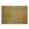 thumbnail image 1 of Egypt Cutting Board, Hieroglyph Stones with Historic Primitive Art Style Different, Decorative Tempered Glass Cutting and Serving Board, in 3 Sizes, by Ambesonne, 1 of 2