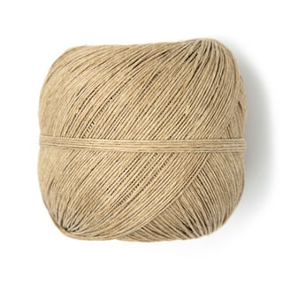 Natural Jute Twine, 328 Feet Twine String for DIY Art Crafts, Gardening,  Gift Wrapping, Packing Materials (Nature Brown)