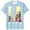 Light Blue, variant on ibuvkizy Men Graphic T-Shirts Short Sleeve Crew Neck Casual Letter Print Sports Fitness Summer Beach Hawaiian Vintage Shirts Army Green,L
