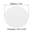 thumbnail image 2 of Unique Bargains Couvercle en Mousse 26mm/1.01 Pouces, 300 Pcs Résistant à la Pression Blanc Rouge, 2 of 7