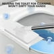 thumbnail image 2 of Hands-Free Cloth Changing Mini Mop Disposable Wet Wipes Dust Mop with 4 Reusable Cloths, 2 of 5