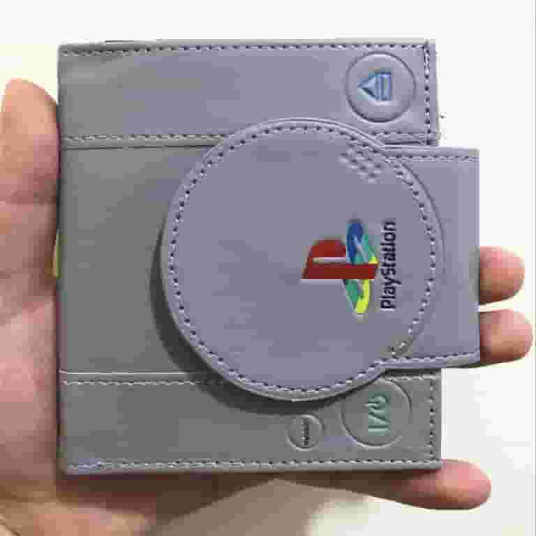 Sony Playstation Official Retro Gamer Wallet, Console Shaped Bi