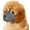 Gray, variant on Dog Muzzle Soft Basket Muzzle for Small Medium Sized Dogs Poodle Dachshund Breathable Silicone Cage Muzzle for Biting Chewing Funny Rhino Muzzle with Adjustable Strap (Grey, S)