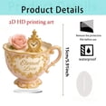 thumbnail image 1 of Regalos de Té para Amantes Del Té Acrílico en Forma de Corazón Taza de Té Ornamento 15cm Más Largo Lado Lindo Regalos de Oficina para Decoraciones de San Valentín, 1 of 9