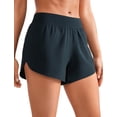 thumbnail image 1 of Shorts CRZ YOGA Cintura Media con Abertura de 10 cm Secado Rápido Azul Marino XL, 1 of 4