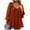 Orange Tops for Women_s, variant on CYMMPU Women's Floral Printed 3/4 Length Sleeve Summer Fall Shirts Business Work Blouses Casual Basic Tees Trendy Tunic Tops V-Neck 2025 Clothes Black L
