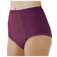 thumbnail image 4 of Lot de 3 Culottes de Contrôle de Vessie Réutilisables pour Femmes, Absorption Maximale, Prune 1X (Convient aux Hanches : 43-44), 4 of 12