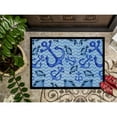 thumbnail image 3 of Beach Watercolor Anchors and Fish Doormat 18x27, 3 of 4