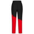 thumbnail image 3 of cfhntfmh Womens Casual Pants Trendy Color Block Drawstring Elastic Waist Lounge Vacation Trousers with Pockets, 3 of 4