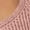 Pale Mauve, variant on Juniors Tie Trim Bell Sleeved High Low Sweater Light Heather Gray S