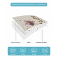 thumbnail image 4 of Quilt King Size Bedding Set, Seahorse Coastal Reversible Summer Quilt 3 Pieces, Nautical Ocean Summer Beach Coral Rustic Lightweight Bedspreads Coverlets with 2 Pillow Shams for All Seasons, 4 of 5