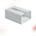 thumbnail image 3 of Traceless Tissue Holder Wall Mounted Napkin Box in Grey Plastic for Home or Office Use, 3 of 10