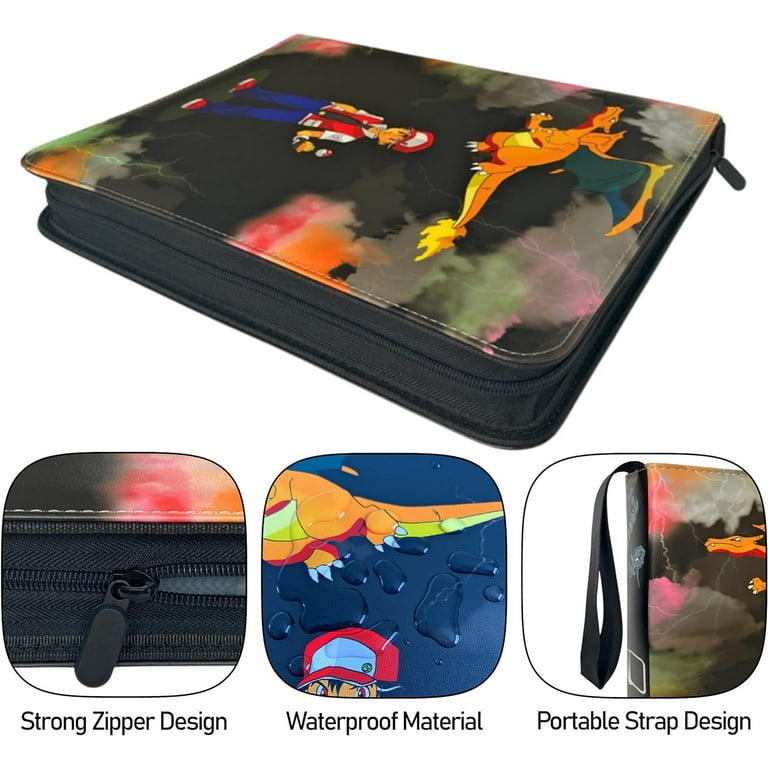card binder for sleeved cards Amazon.com: Rieton 12 Pocket 800+ Pockets Card Binder for Sleeved Cards, Large Ringless Side Loading Pockets Trading Card Album Folder for TCG : Toys & Games