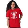 thumbnail image 3 of Victim Cute Edgy Confidence Style Women's Graphic T Shirt Tees Brisco Brands L, 3 of 6
