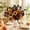 A, variant on Lilgiuy Spooky Halloween Pick Sunflower Bat Stem with Black Foliage for Gothic Table Vase Fall Harvest Thanksgiving Seasonal Home Decor, 20.47"