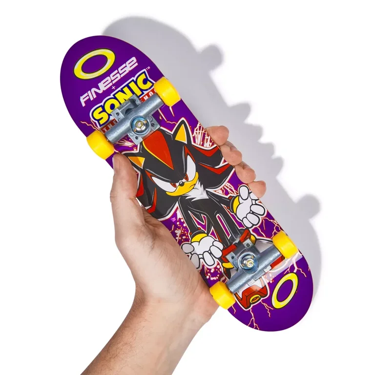 Tech Deck, Ultra DLX Fingerboard 4-Pack, Finesse + Sonic the