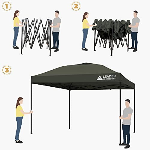 Leader Accessories Pop-Up Canopy Tent 