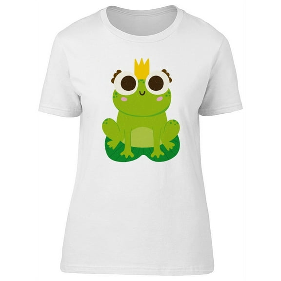 Cute Lovely Dog Cartoon T-Shirt Women -Image by Shutterstock, Female x-Large