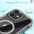thumbnail image 3 of Dteck Compatible with MagSafe for iPhone 12/12 Pro Case, lim Full-Body Stylish Shockproof Protective Transparent Case with Built-in Screen Protector for iPhone 12/12 Pro 6.1 Inch,Grey, 3 of 8