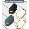 thumbnail image 7 of Key Fob Cover Compatible with Kia Telluride/Sorento/K4/K5/K8/Carnival/EV3/EV5/EV6/EV9 2022-2026 TPU 7 Button Keychain Case Holder Protector,7 Button-b Black, 7 of 7