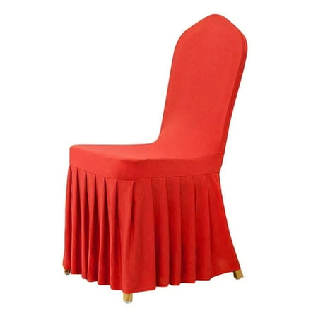 

UMMH Spandex Plain Chair Cover Skirt Cloth For Hotel Banquet Wedding Party Event Dining Table Seat Decoration