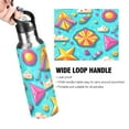 thumbnail image 4 of Candy Pattern Design 600ml Double Walled Stainless Steel LeakProof Sports Bottle Thermo 8h, 4 of 9