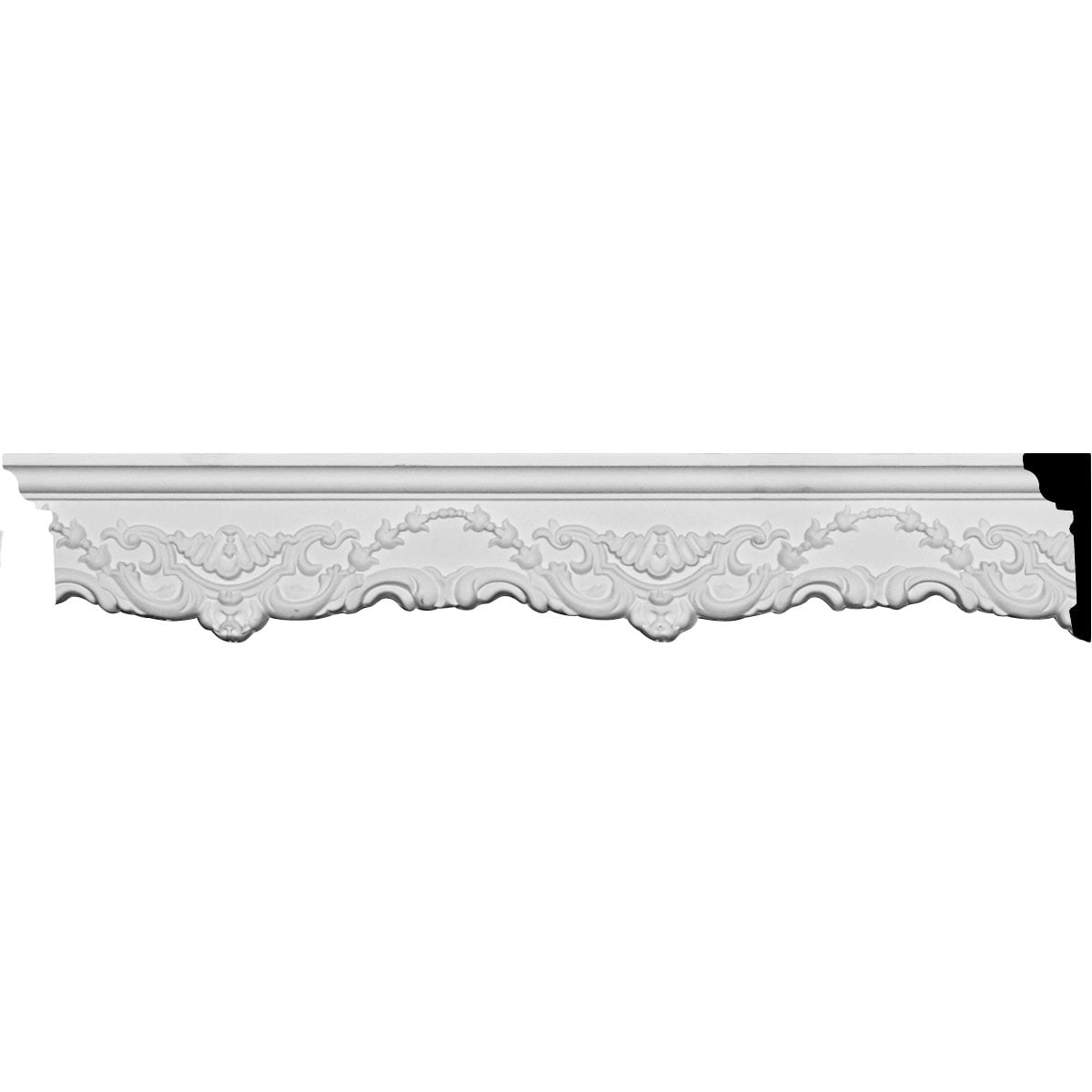 4 1/4'H x 1 1/4'P x 94 1/2'L Emery Chair Rail