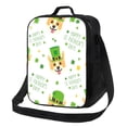thumbnail image 1 of Disketp happy dog. St. Patricks Day Bolsa Térmica Estampada para Almuerzo, Lonchera para Hombres y Mujeres Adultos, 1 of 7