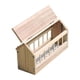 thumbnail image 2 of Comedero de madera para palomas, plato para aves de corral, diseño de casa de madera para jardín, dispensador de alimentos para aves de corral,, 2 of 9